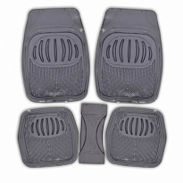 Коврик салона SKYWAY Rain-1 5пр. Ванночка Виниловый Черный прозрачны (п:69*48см,с:60*26см,з:48*48см